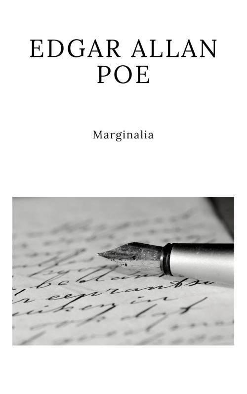 Cover of the book Marginalia by Edgar Allan Poe, Edgar Allan Poe
