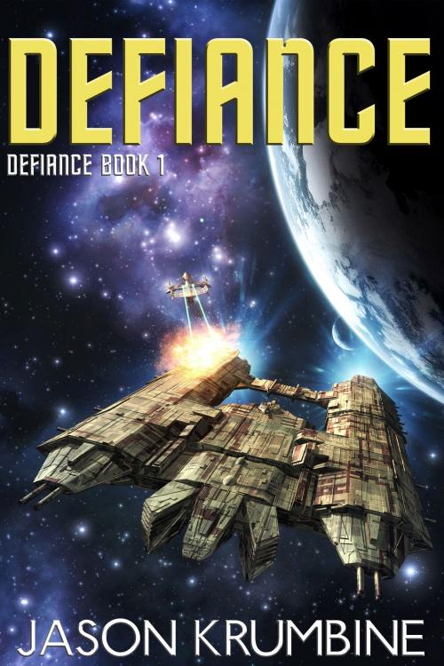 Cover of the book Defiance by Jason Krumbine, One Stray Word