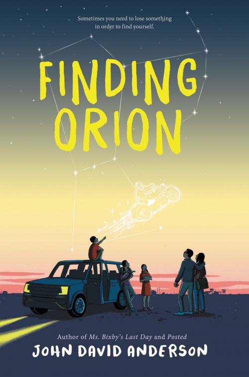 Cover of the book Finding Orion by John David Anderson, Walden Pond Press