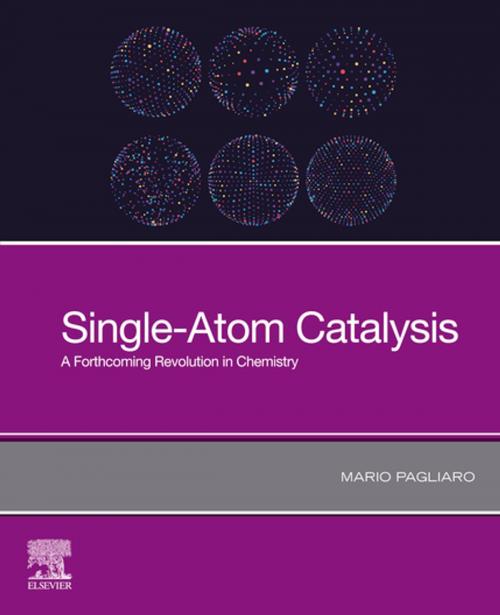 Cover of the book Single-Atom Catalysis by Mario Pagliaro, Elsevier Science