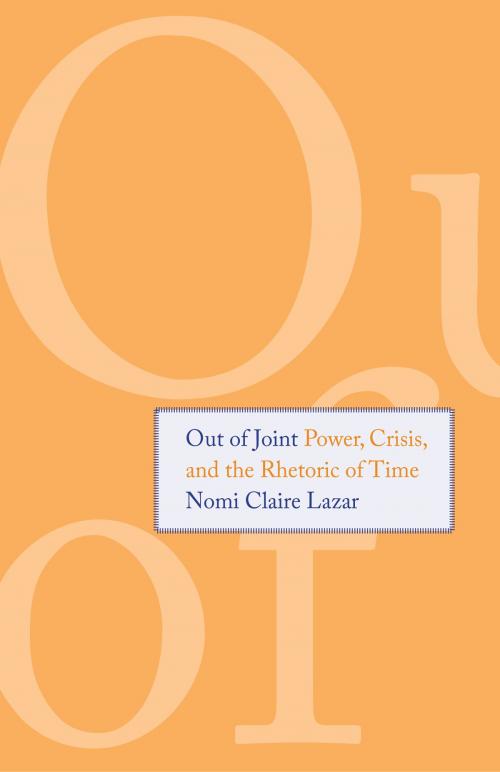 Cover of the book Out of Joint by Nomi Claire Lazar, Yale University Press