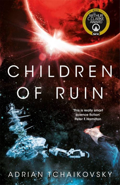 Cover of the book Children of Ruin by Adrian Tchaikovsky, Orbit