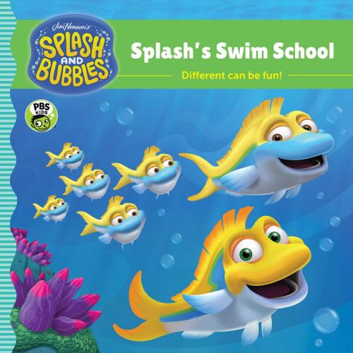 Cover of the book Splash and Bubbles: Splash's Swim School by The Jim Henson Company, HMH Books