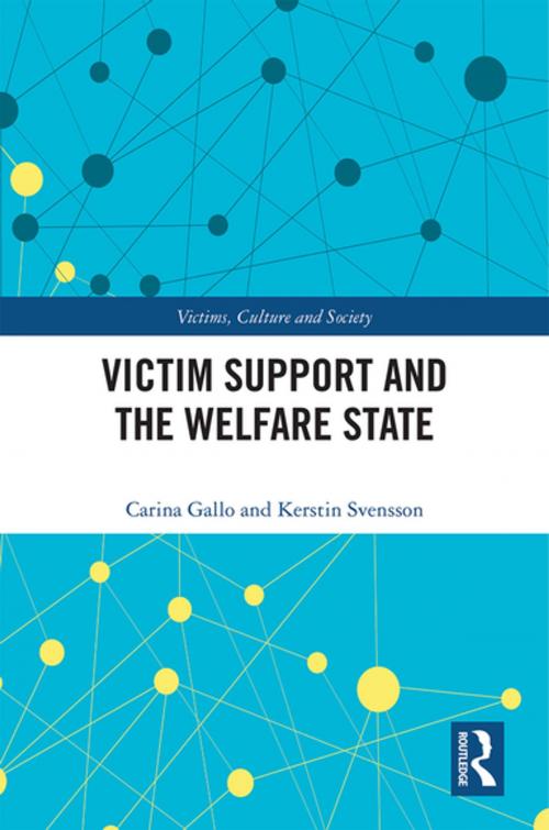 Cover of the book Victim Support and the Welfare State by Carina Gallo, Kerstin Svensson, Taylor and Francis
