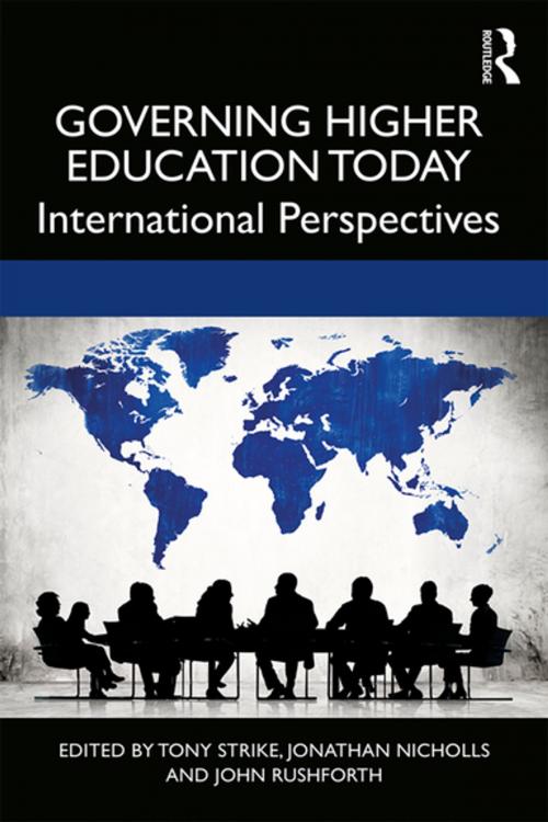 Cover of the book Governing Higher Education Today by , Taylor and Francis