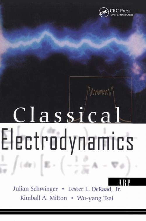 Cover of the book Classical Electrodynamics by Julian Schwinger, CRC Press