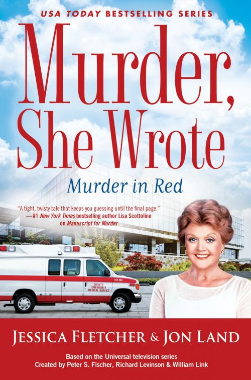 Cover of the book Murder, She Wrote: Murder in Red by Jessica Fletcher, Jon Land, Penguin Publishing Group