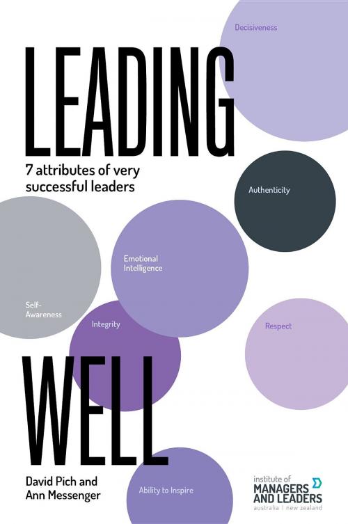 Cover of the book Leading Well by David Pich, Ann Messenger, Major Street Publishing