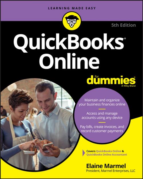 Cover of the book QuickBooks Online For Dummies by Elaine Marmel, Wiley