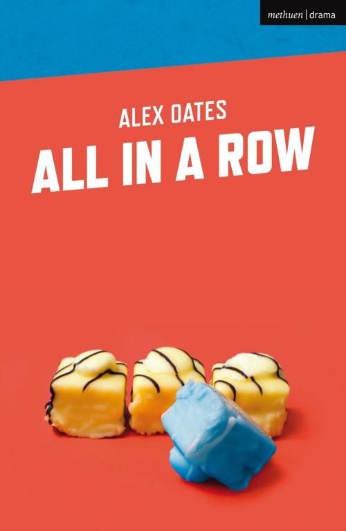 Cover of the book All in a Row by Alex Oates, Bloomsbury Publishing