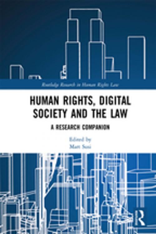 Cover of the book Human Rights, Digital Society and the Law by , Taylor and Francis