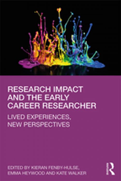 Cover of the book Research Impact and the Early Career Researcher by , Taylor and Francis