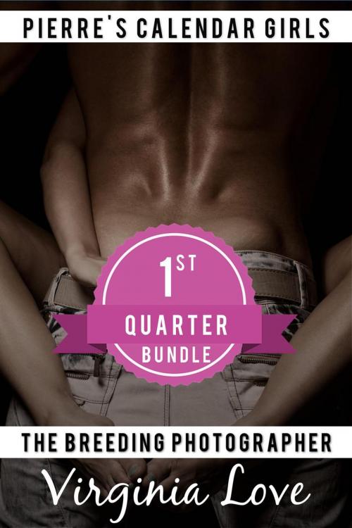 Cover of the book Pierre’s Calendar Girls: 1st Quarter Bundle by Virginia Love, Sexy Short Stories