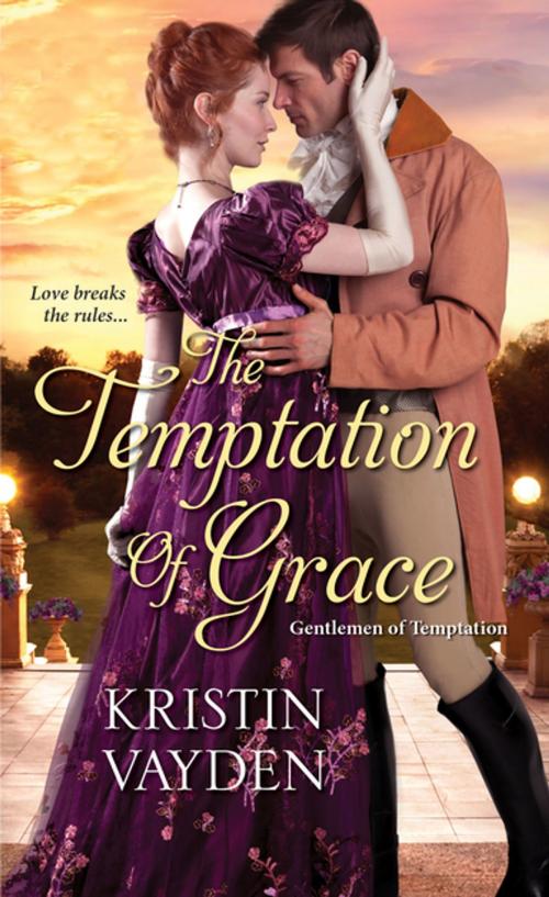 Cover of the book The Temptation of Grace by Kristin Vayden, Lyrical Press