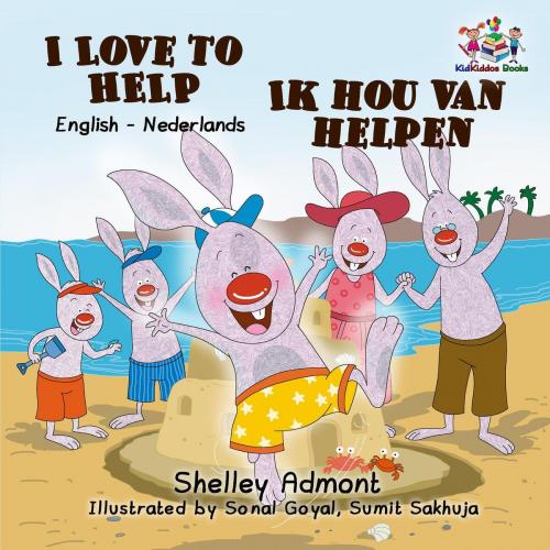 Cover of the book I Love to Help Ik hou van helpen by Shelley Admont, KidKiddos Books, KidKiddos Books Ltd.