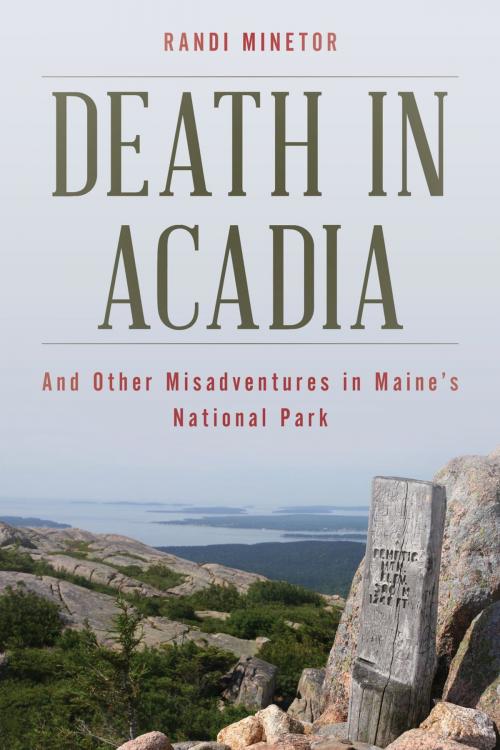 Cover of the book Death in Acadia by Randi Minetor, Down East Books