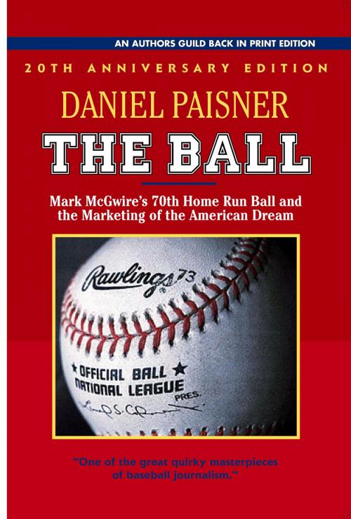 Cover of the book The Ball by Daniel Paisner, Doppelgang Press