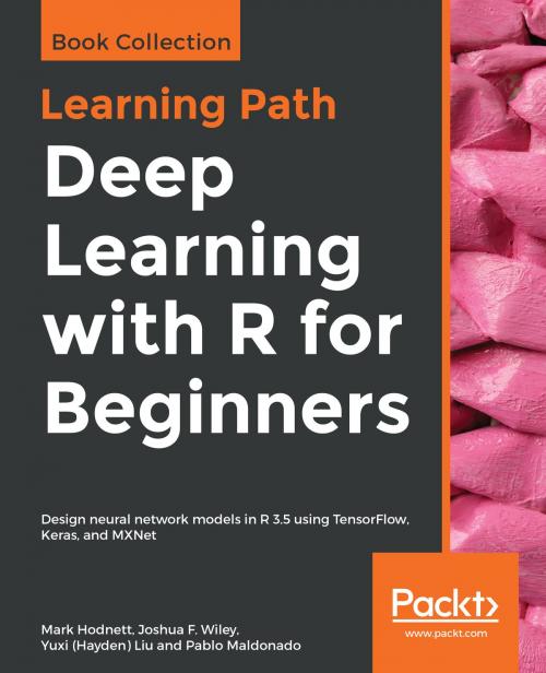 Cover of the book Deep Learning with R for Beginners by Mark Hodnett, Joshua F. Wiley, Yuxi (Hayden) Liu, Pablo Maldonado, Packt Publishing