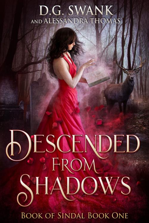 Cover of the book Descended from Shadows by D.G. Swank, Alessandra Thomas, Denise Grover Swank, Sixpence Publishing