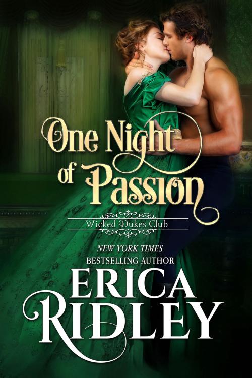 Cover of the book One Night of Passion by Erica Ridley, WebMotion