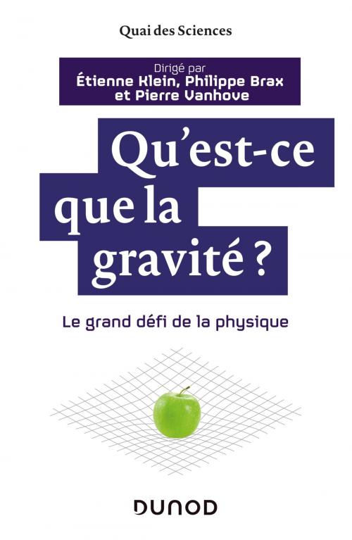 Cover of the book Qu'est-ce que la gravité ? by Etienne Klein, Philippe Brax, Pierre Vanhove, Dunod