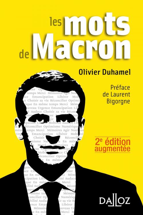 Cover of the book Les mots de Macron - 2e éd. by Duhamel OLIVIER, Dalloz