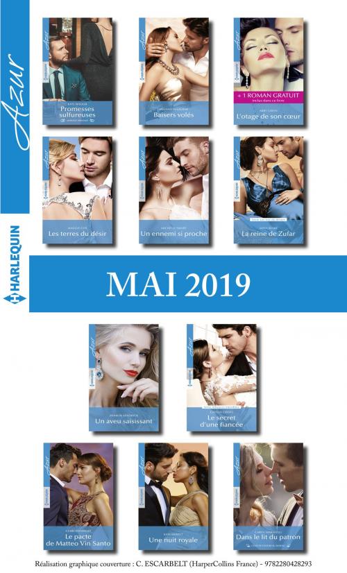 Cover of the book 11 romans Azur + 1 gratuit (n°4081 à 4091 - Mai 2019) by Collectif, Harlequin