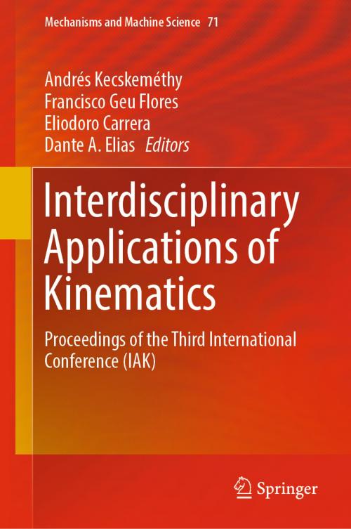 Cover of the book Interdisciplinary Applications of Kinematics by , Springer International Publishing