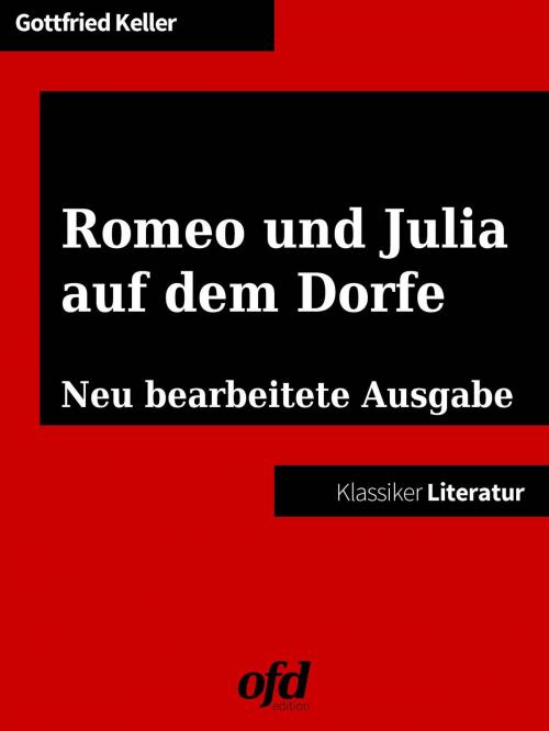 Cover of the book Romeo und Julia auf dem Dorfe by Gottfried Keller, Books on Demand