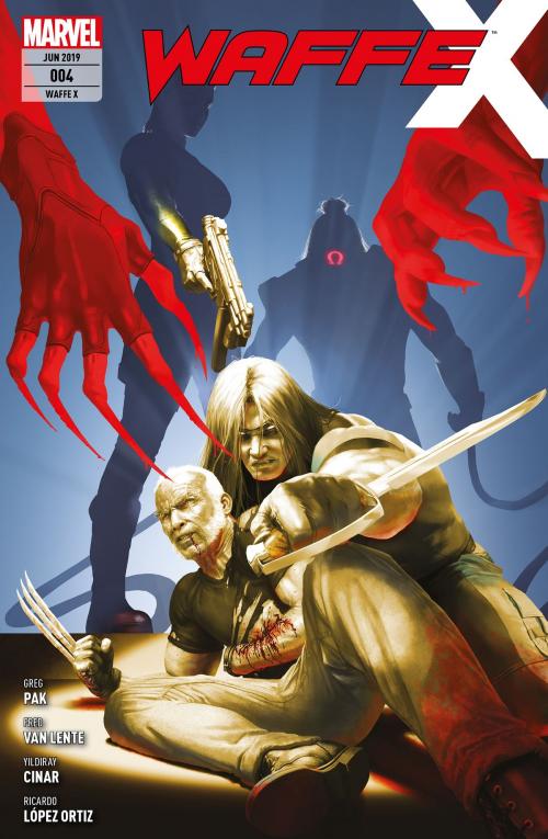 Cover of the book Waffe X 4 - Der lange Arm des Todes by Greg Pak, Marvel bei Panini Comics