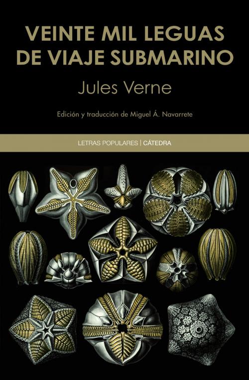 Cover of the book Veinte mil leguas de viaje submarino by Jules Verne, Miguel Ángel Navarrete, Ediciones Cátedra