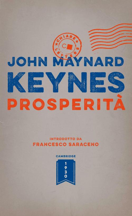Cover of the book Prosperità by John Maynard Keynes, Chiarelettere