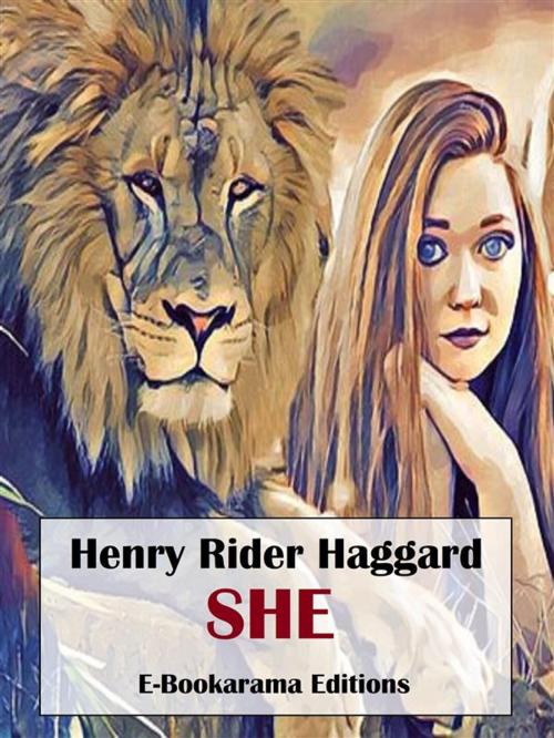 Cover of the book She by Henry Rider Haggard, E-BOOKARAMA