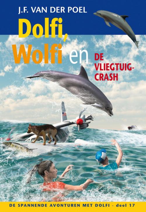 Cover of the book Dolfi, Wolfi en de vliegtuigcrash by J.F. van der Poel, VBK Media