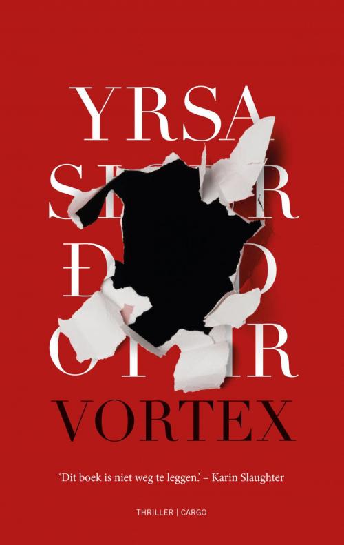 Cover of the book Vortex by Yrsa Sigurdardottir, Bezige Bij b.v., Uitgeverij De