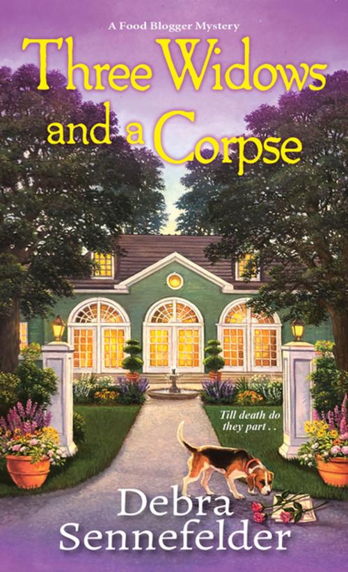 Cover of the book Three Widows and a Corpse by Debra Sennefelder, Kensington Books