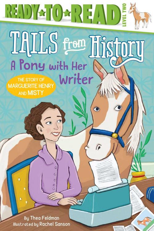 Cover of the book A Pony with Her Writer by Thea Feldman, Simon Spotlight