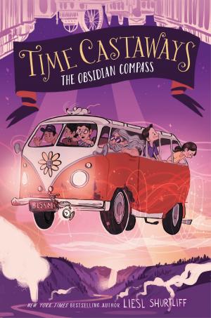 Cover of the book Time Castaways #2: The Obsidian Compass by Sandra Uwiringiyimana, Abigail Pesta
