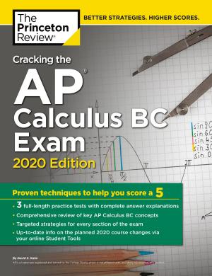 Book cover of Cracking the AP Calculus BC Exam, 2020 Edition