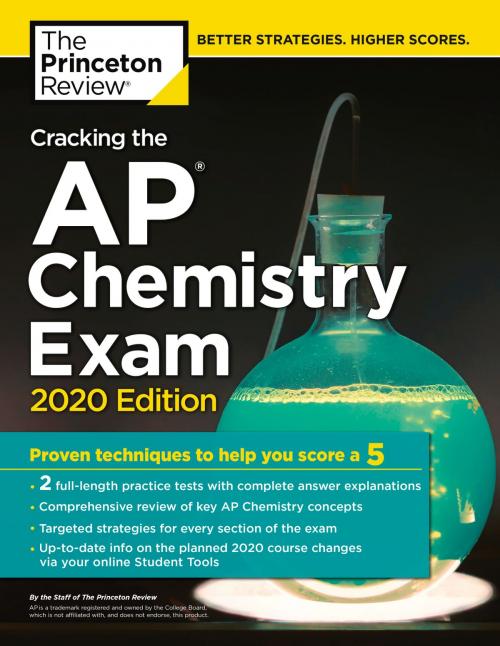 Cover of the book Cracking the AP Chemistry Exam, 2020 Edition by The Princeton Review, Random House Children's Books