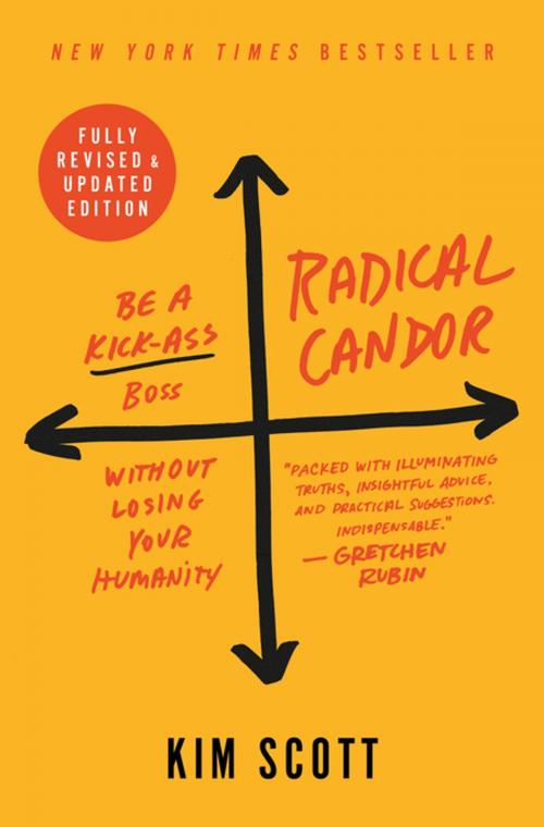 Cover of the book Radical Candor: Fully Revised & Updated Edition by Kim Scott, St. Martin's Publishing Group