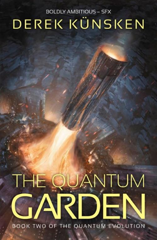 Cover of the book The Quantum Garden by Derek Künsken, Rebellion Publishing Ltd