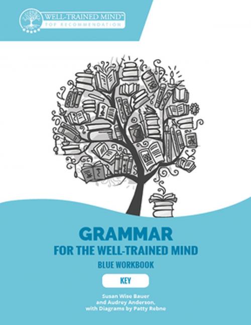 Cover of the book Grammar for the Well-Trained Mind: Key to Blue Workbook: A Complete Course for Young Writers, Aspiring Rhetoricians, and Anyone Else Who Needs to Understand How English Works (Grammar for the Well-Trained Mind) by Susan Wise Bauer, The Well-Trained Mind Press
