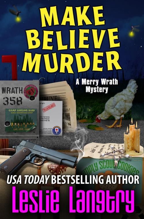 Cover of the book Make Believe Murder by Leslie Langtry, Gemma Halliday Publishing