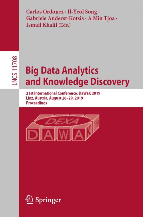 Cover of the book Big Data Analytics and Knowledge Discovery by , Springer International Publishing