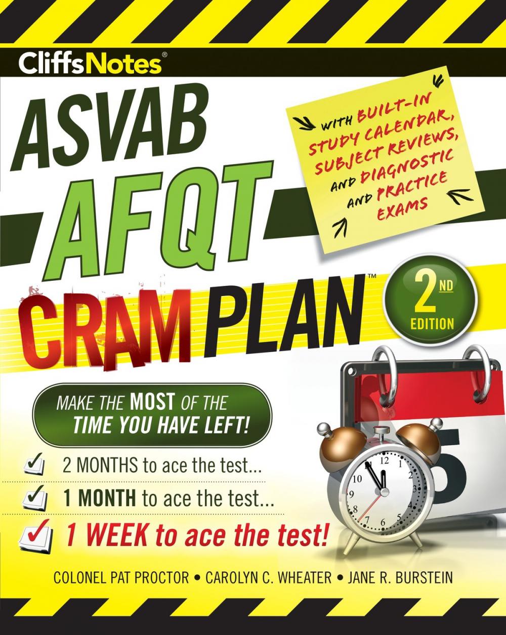 Big bigCover of CliffsNotes ASVAB AFQT Cram Plan 2nd Edition