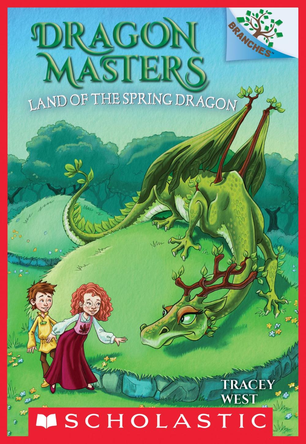 Big bigCover of The Land of the Spring Dragon: A Branches Book (Dragon Masters #14)
