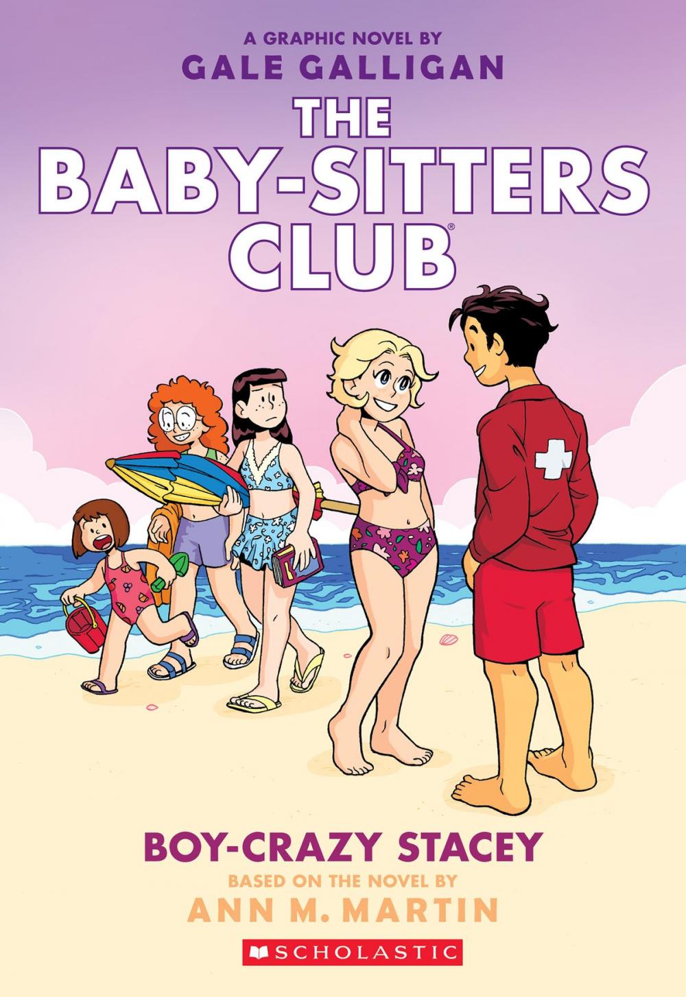 Big bigCover of Boy-Crazy Stacey (The Baby-sitters Club Graphic Novel #7): A Graphix Book