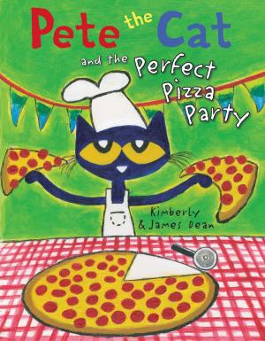 Book cover of Pete the Cat and the Perfect Pizza Party