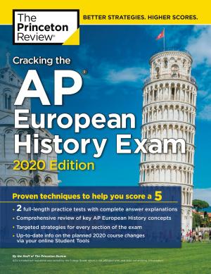 Book cover of Cracking the AP European History Exam, 2020 Edition